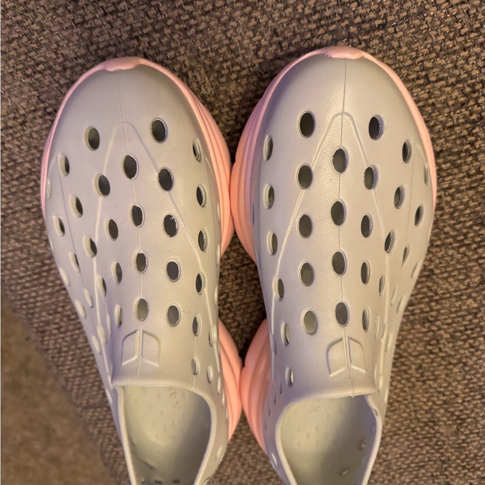 Kane Recovery Gray and Pink Slip-On Shoes. Worn once Men’s size 8 Women size 10